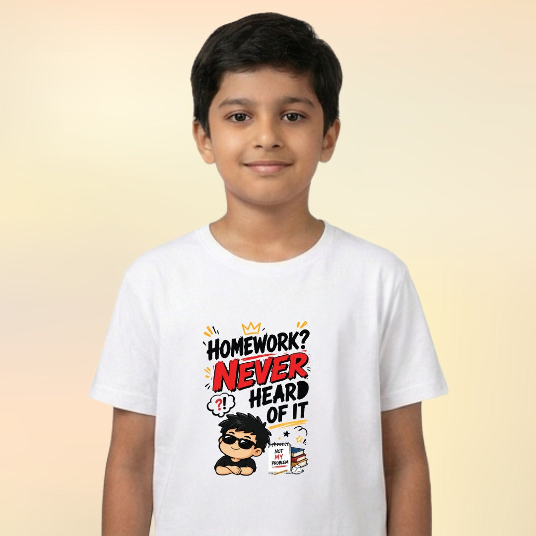 HOMEWORK NEVER HEARD OF IT?!